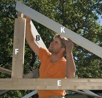 Sperrene til orangeri Sperrene til bygge orangeri legges opp